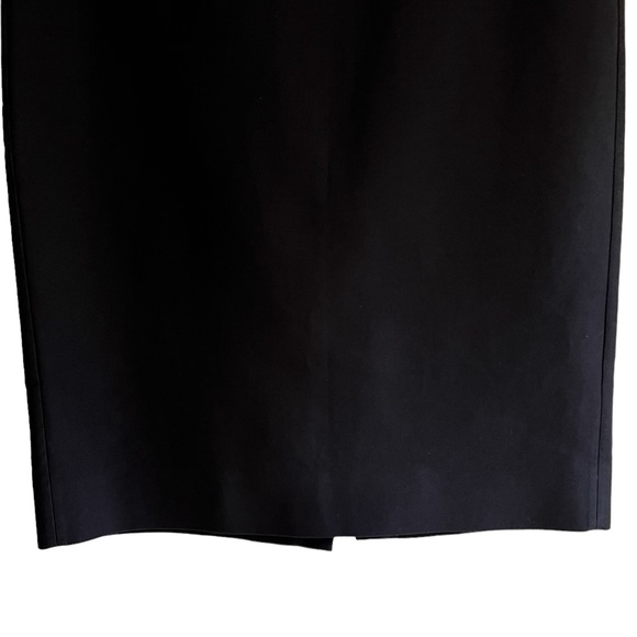 J. Crew No. 2 Pencil skirt in black stretch twill size 8 excellent condition - Picture 6 of 12